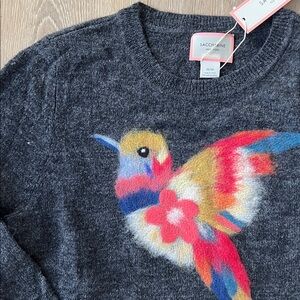 NWT Saccharine Hummingbird Sweater  Sz M
